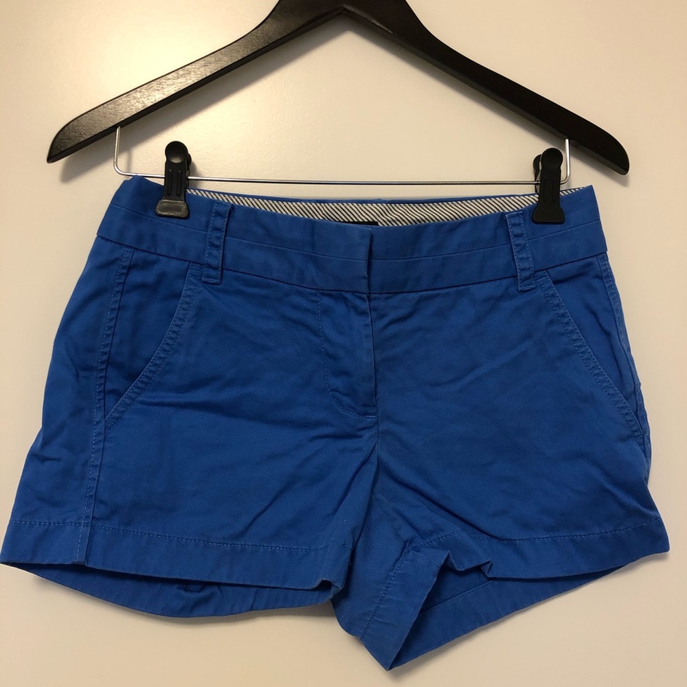 Women’s J.Crew Blue Chino Shorts